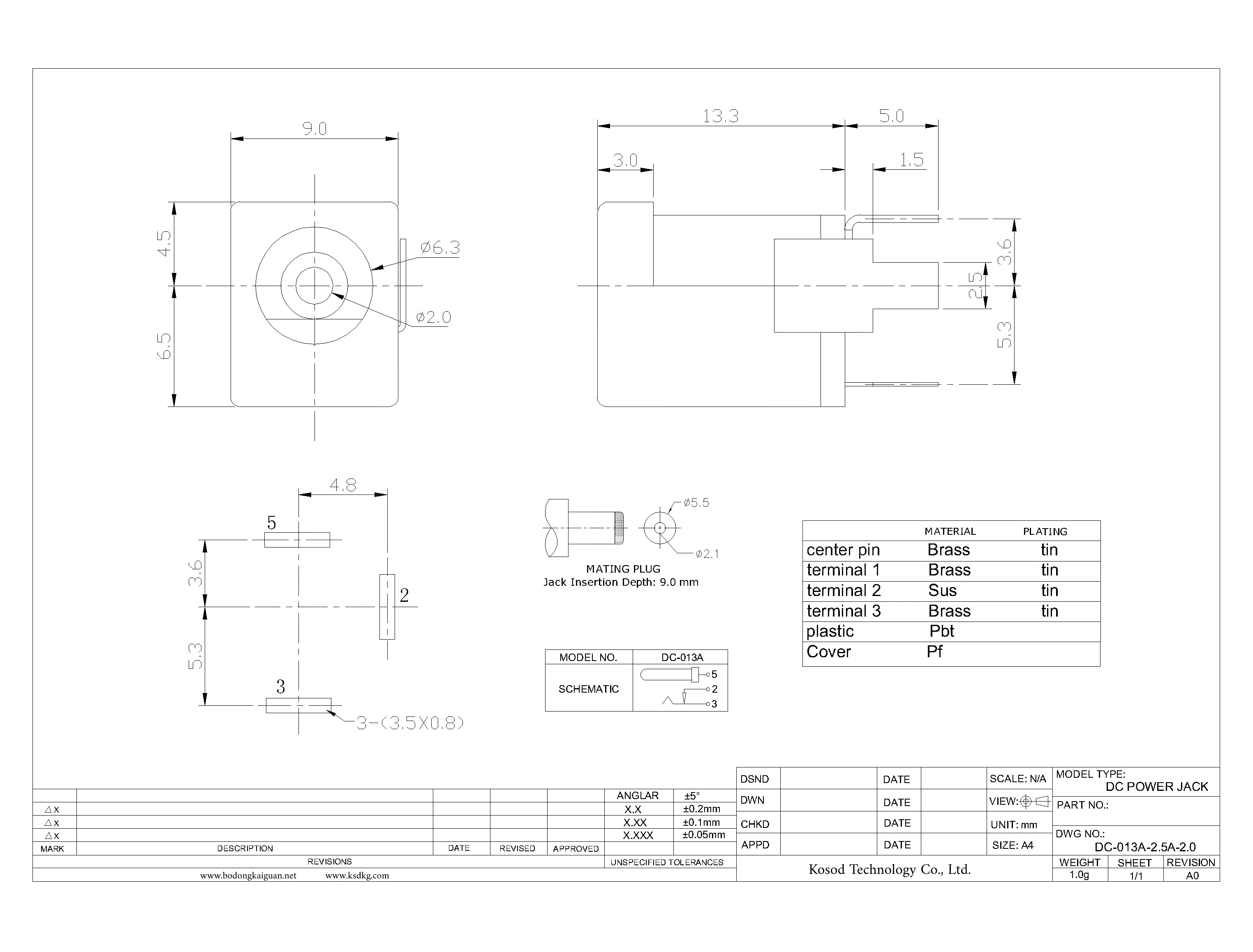 DC-013A-2.5A-2.0