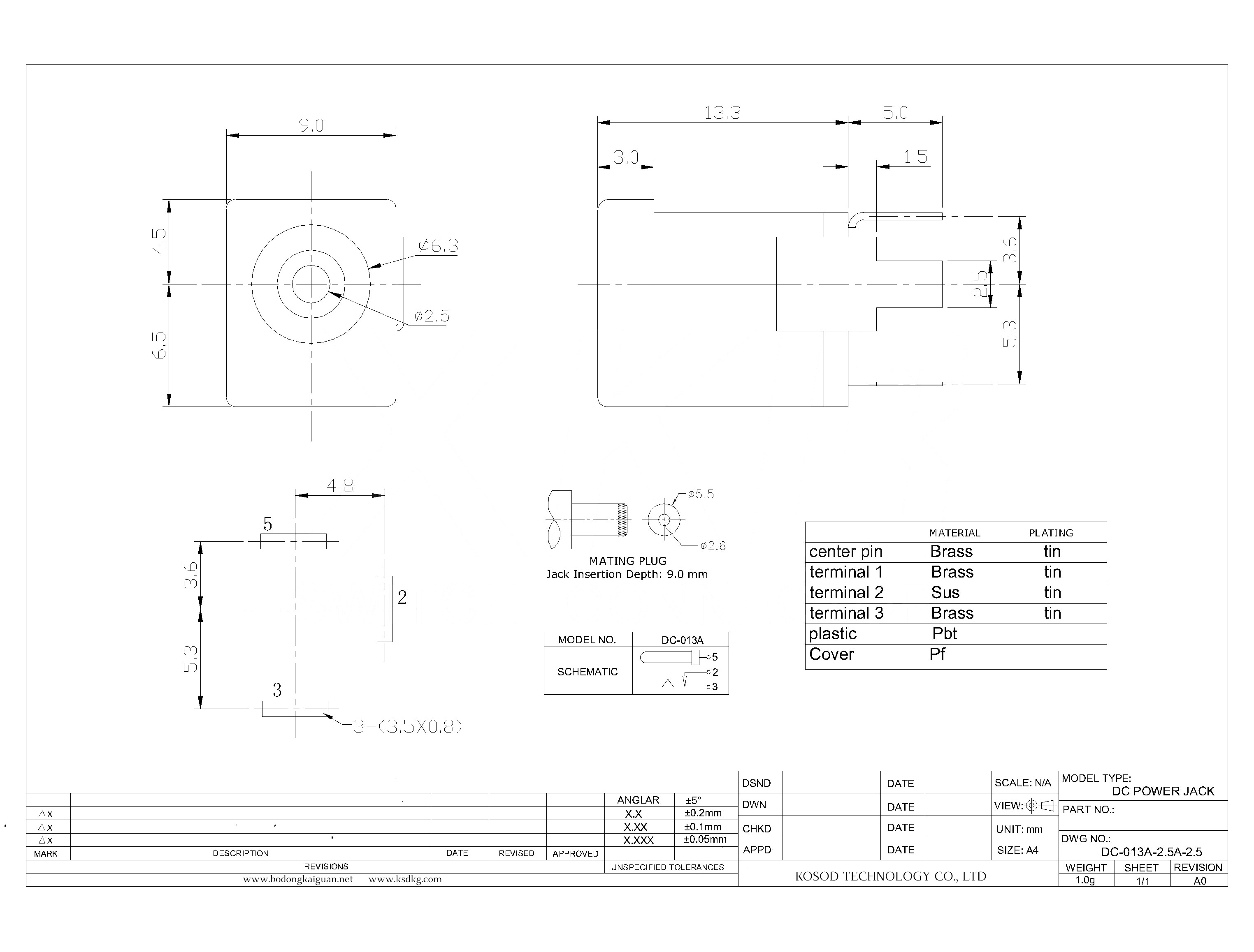 DC-013A-2.5A-2.5