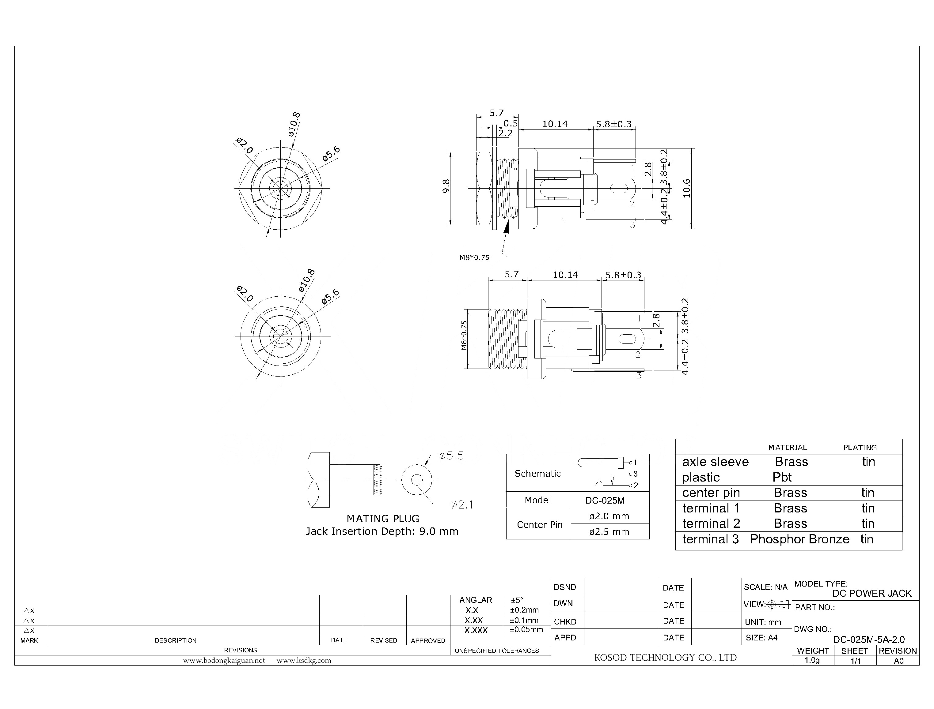 DC-025M-5A-2.0