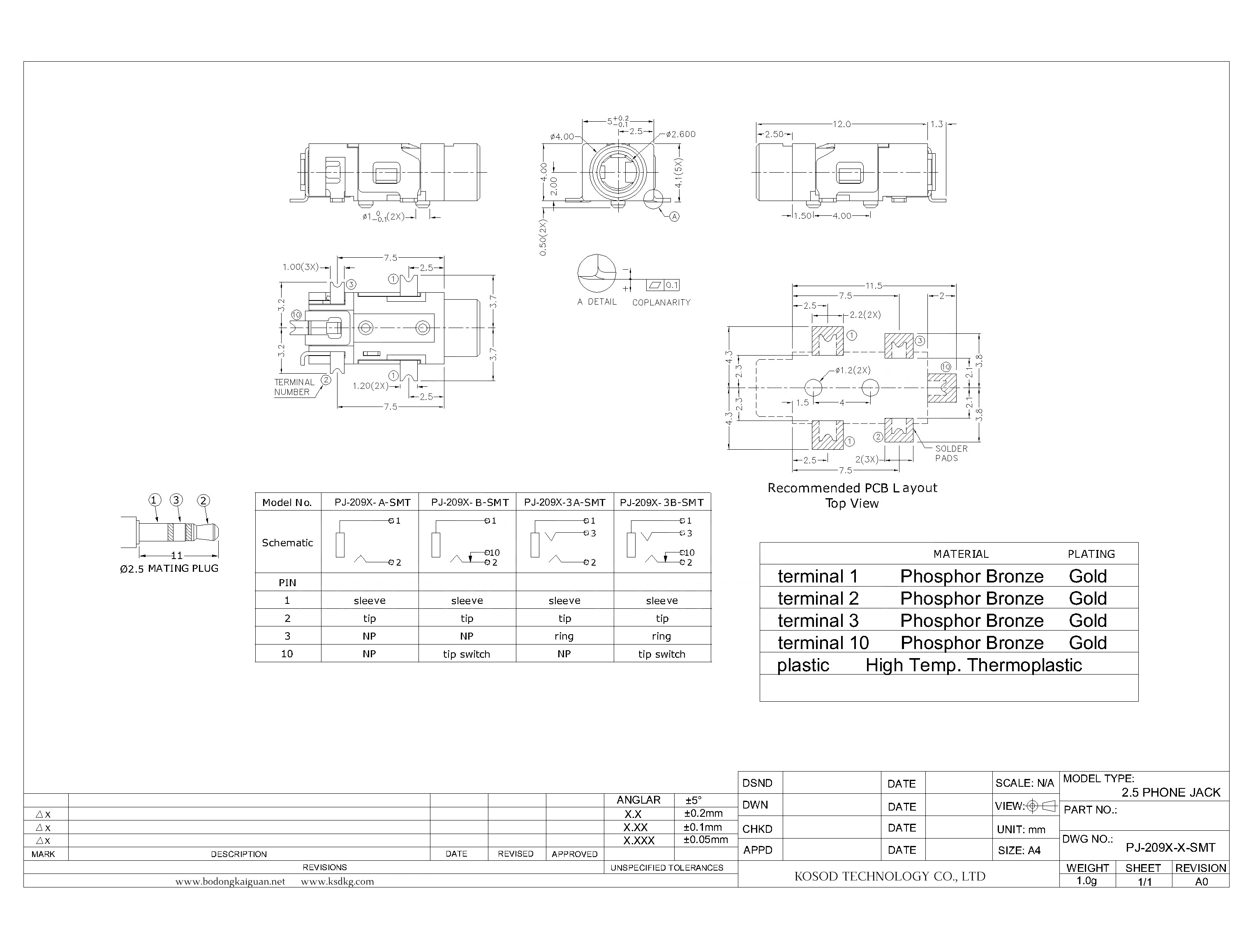 PJ-209X-X-SMT