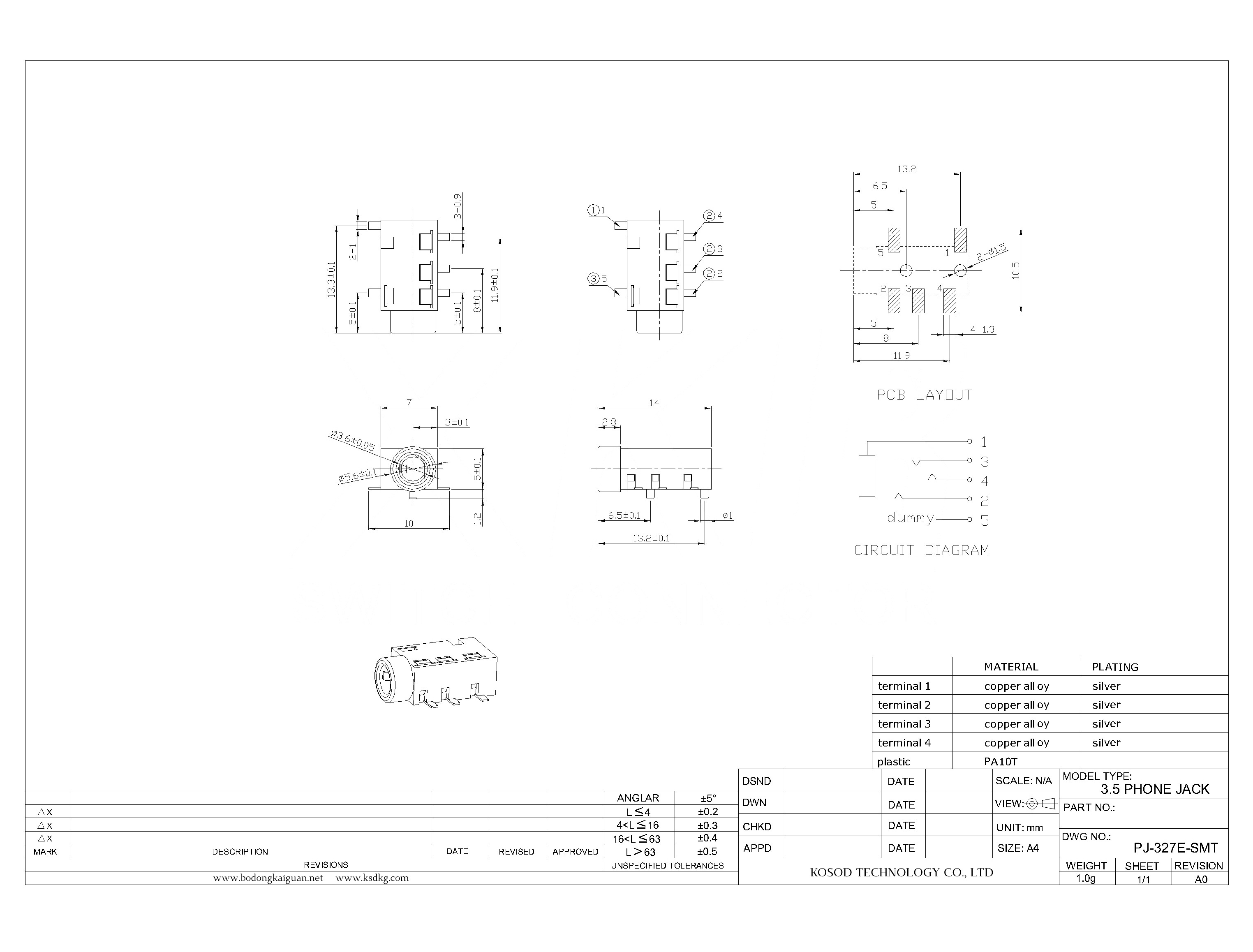 PJ-327E-SMT