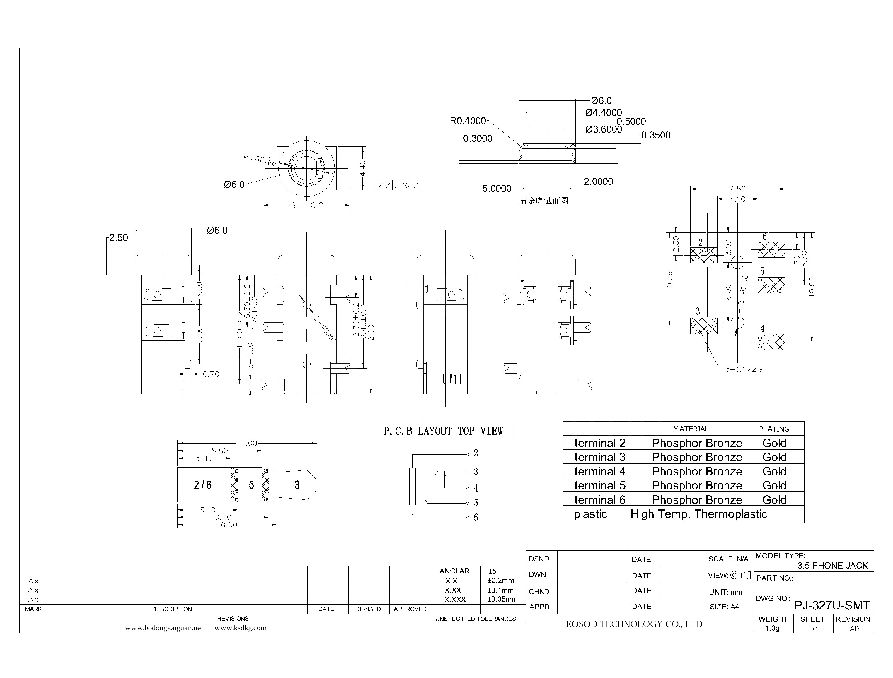 PJ-327U-SMT