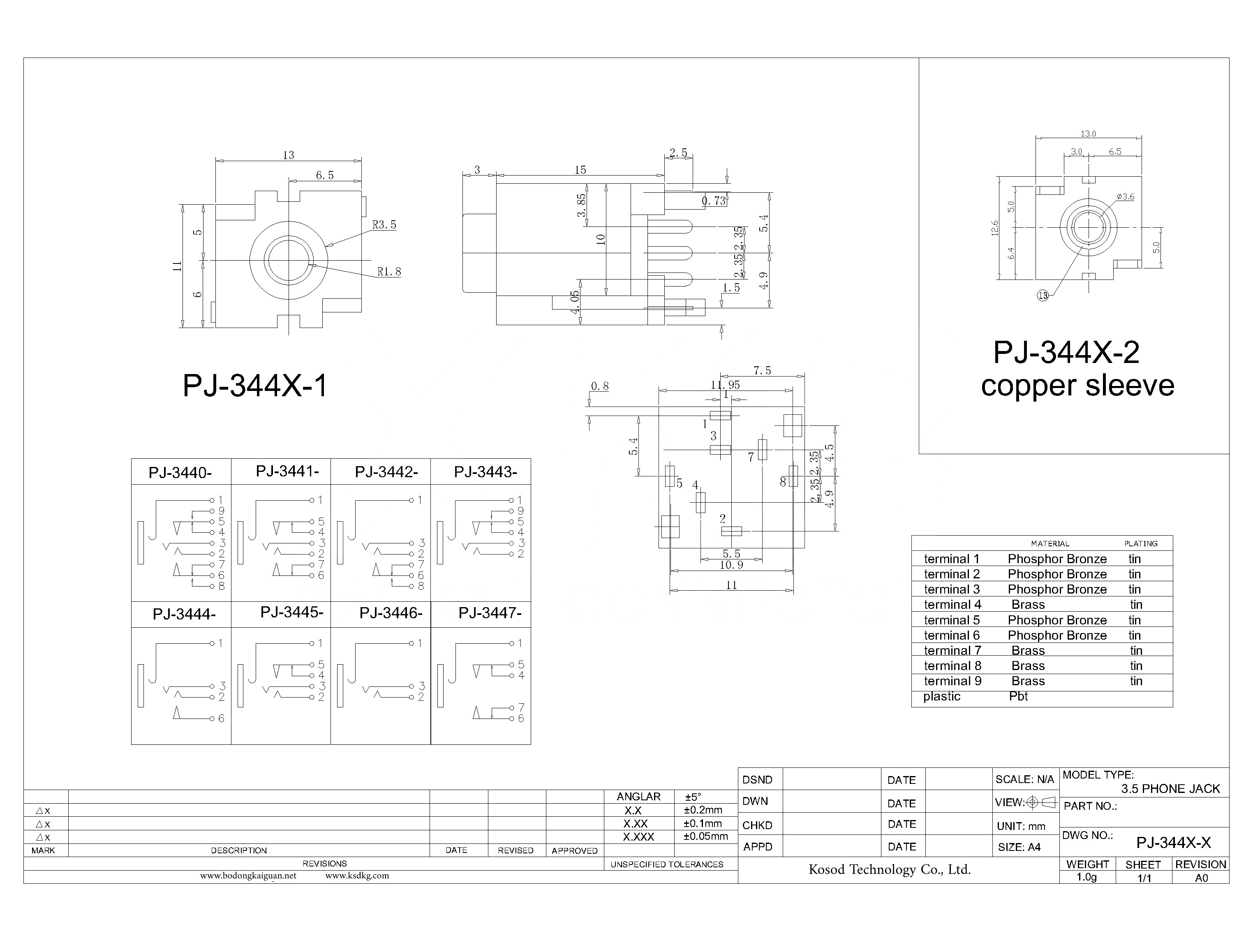 PJ-344X-X