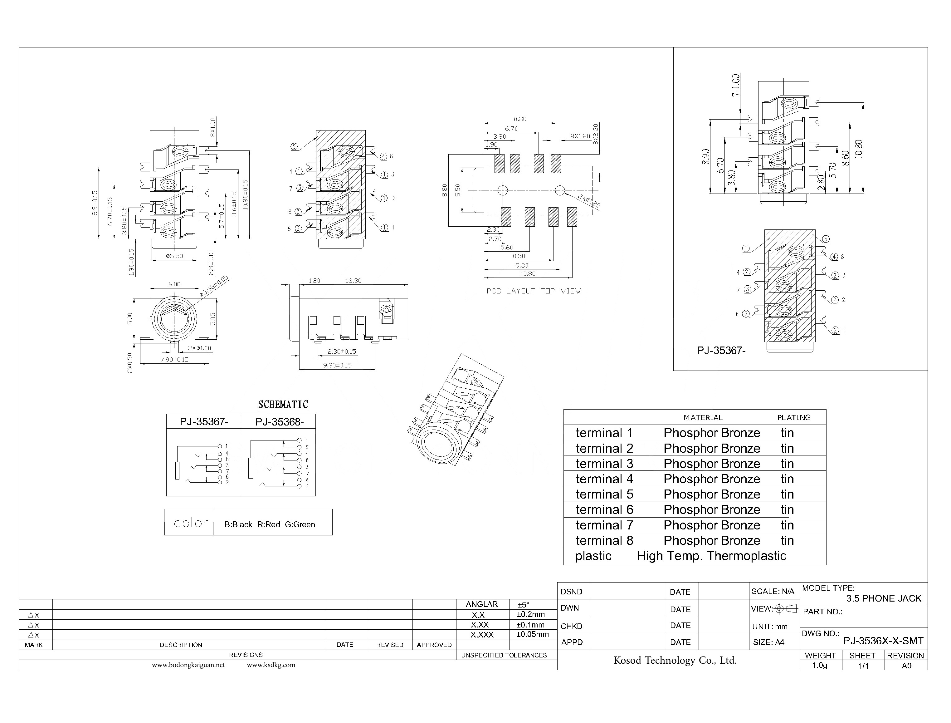 PJ-3536X-X-SMT