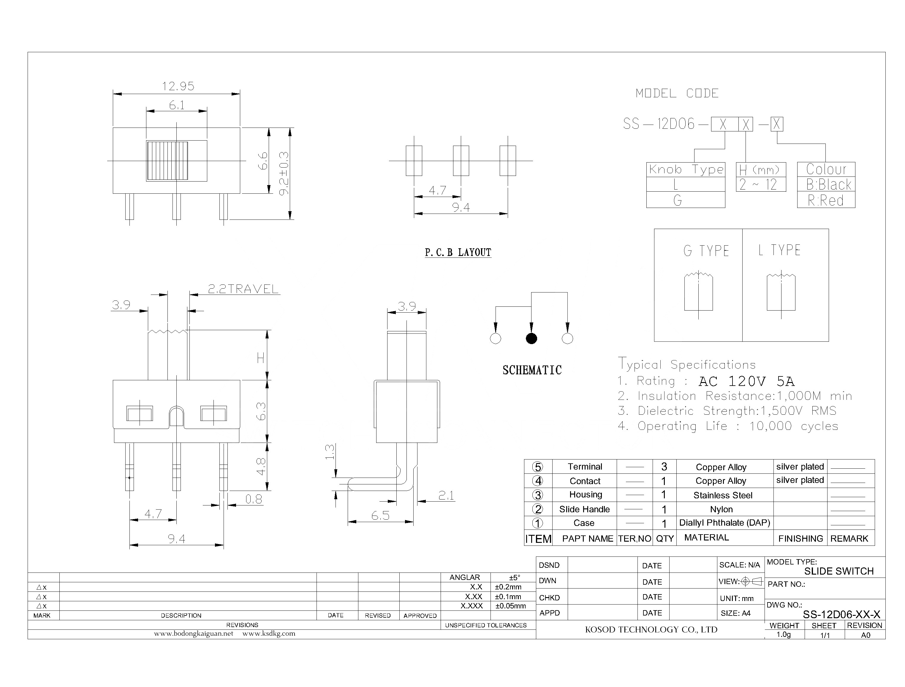 SS-12D06-XX-X