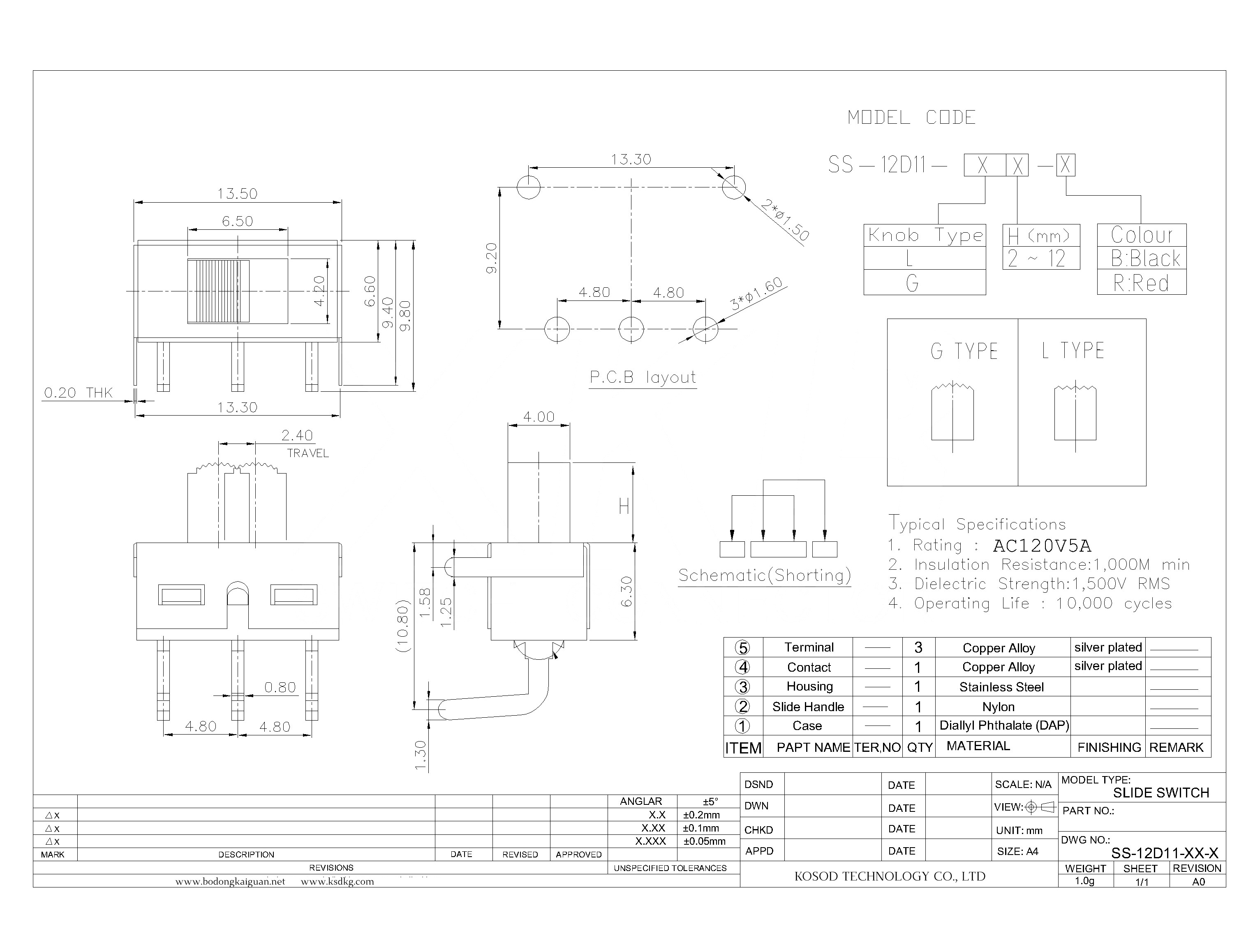 SS-12D11-XX-X