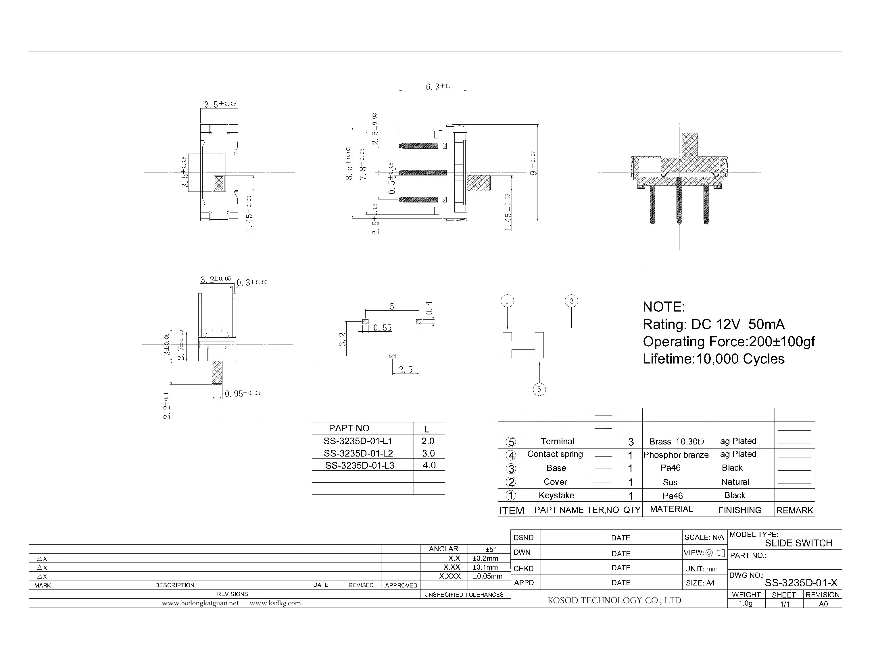 SS-3235D-01-X