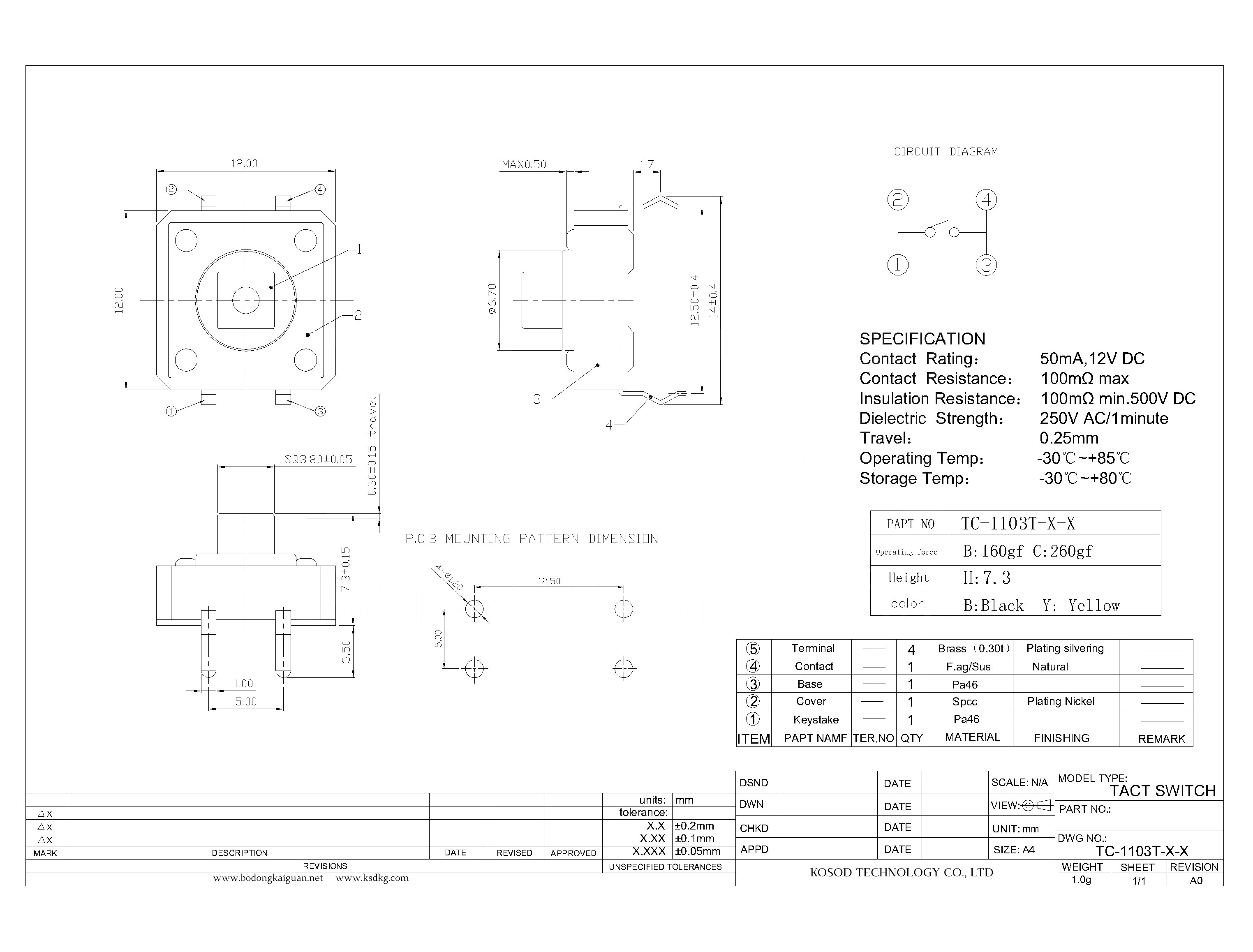 TC-1103T-X-X