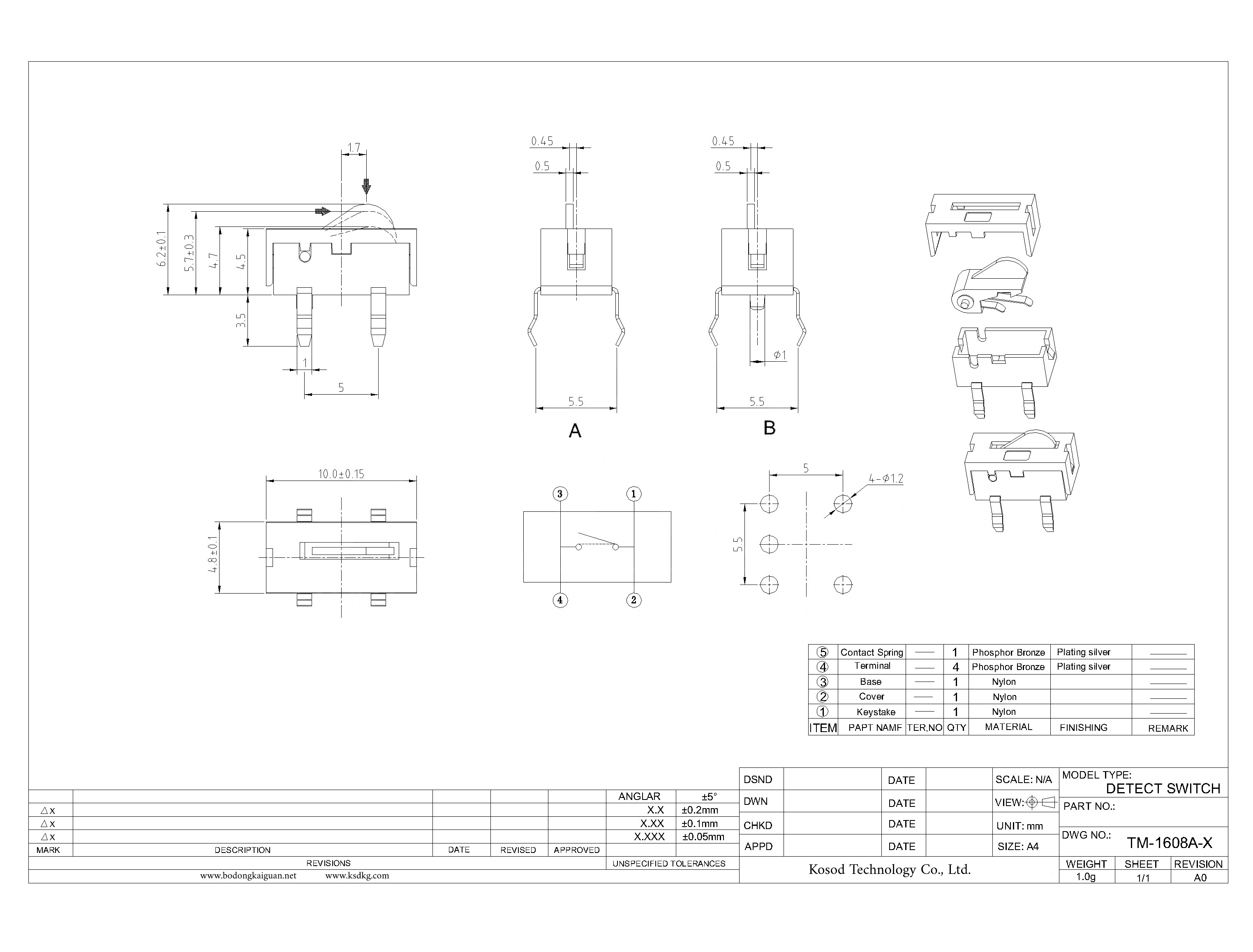 TM-1608A-X