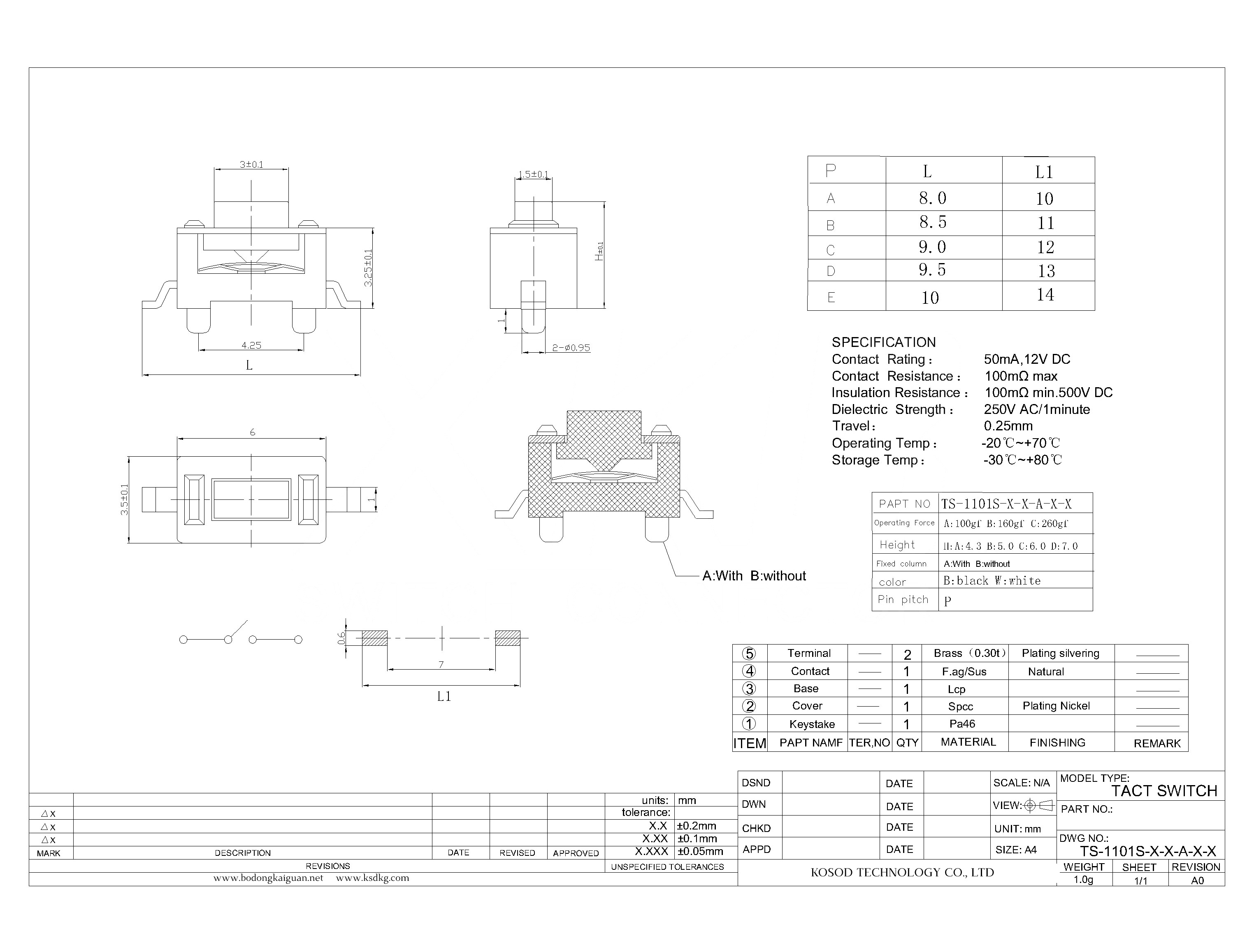 TS-1101S-X-X-A-X-X