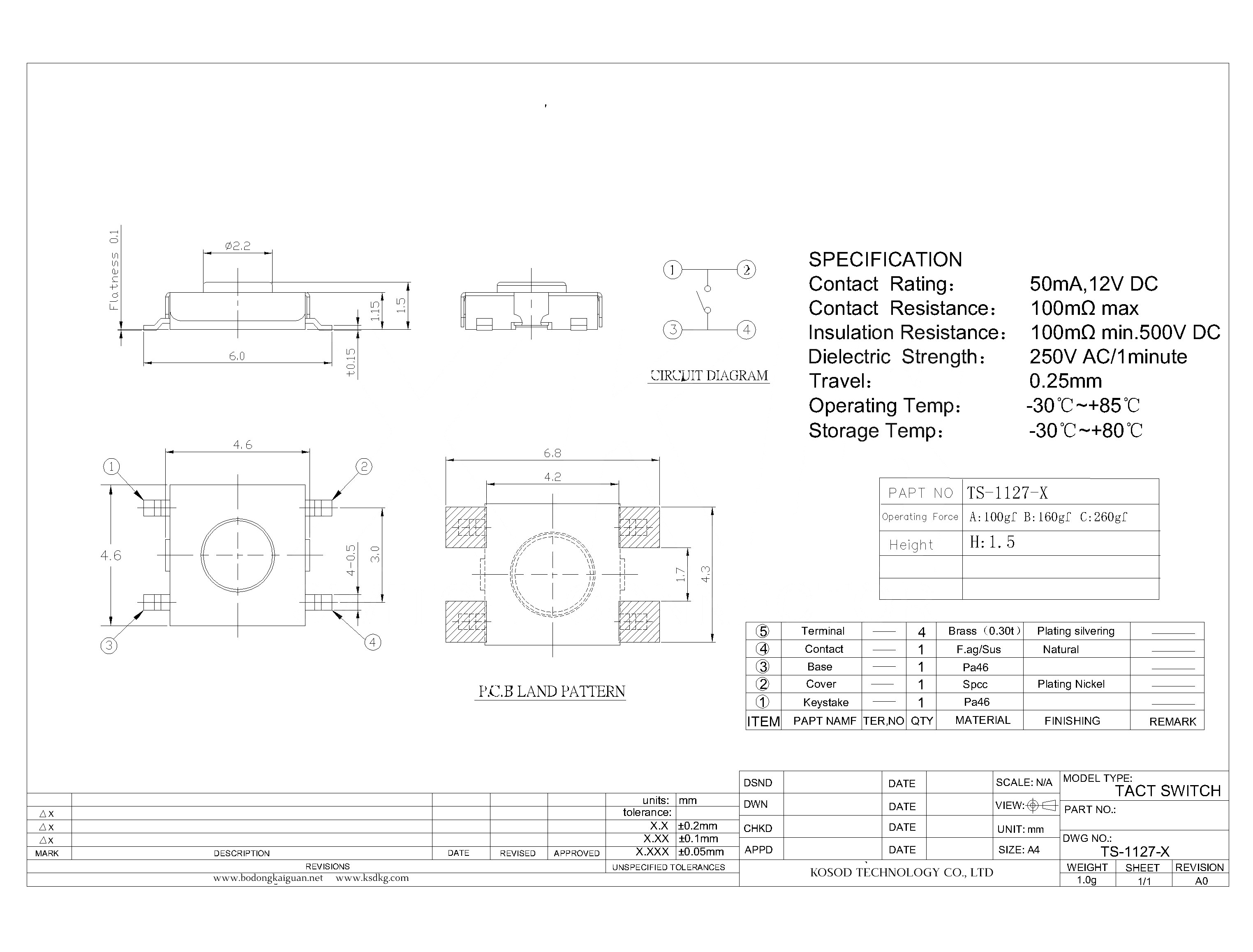 TS-1127-X