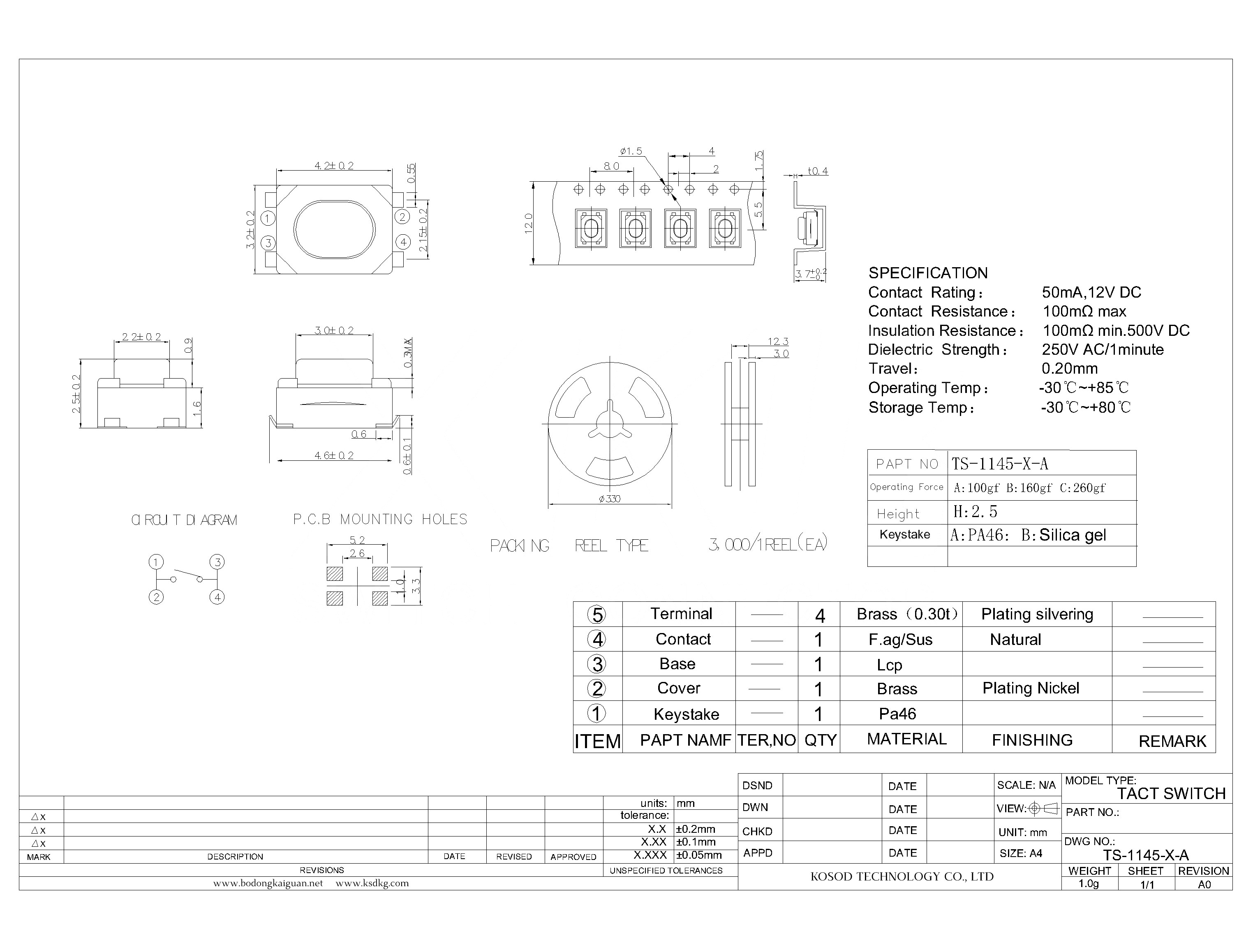 TS-1145-X-A