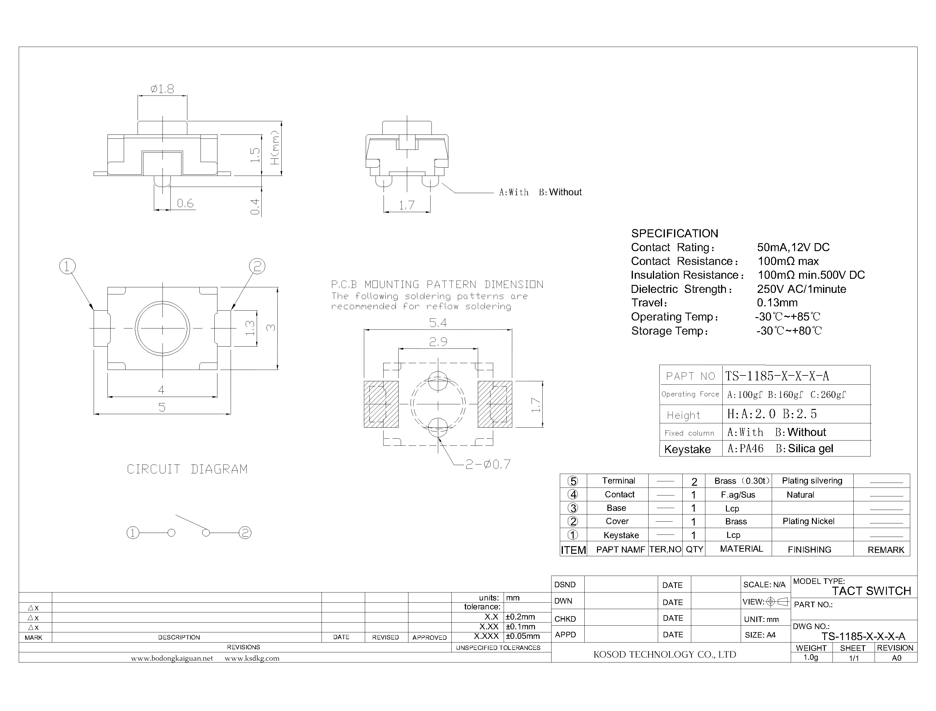 TS-1185-X-X-X-A