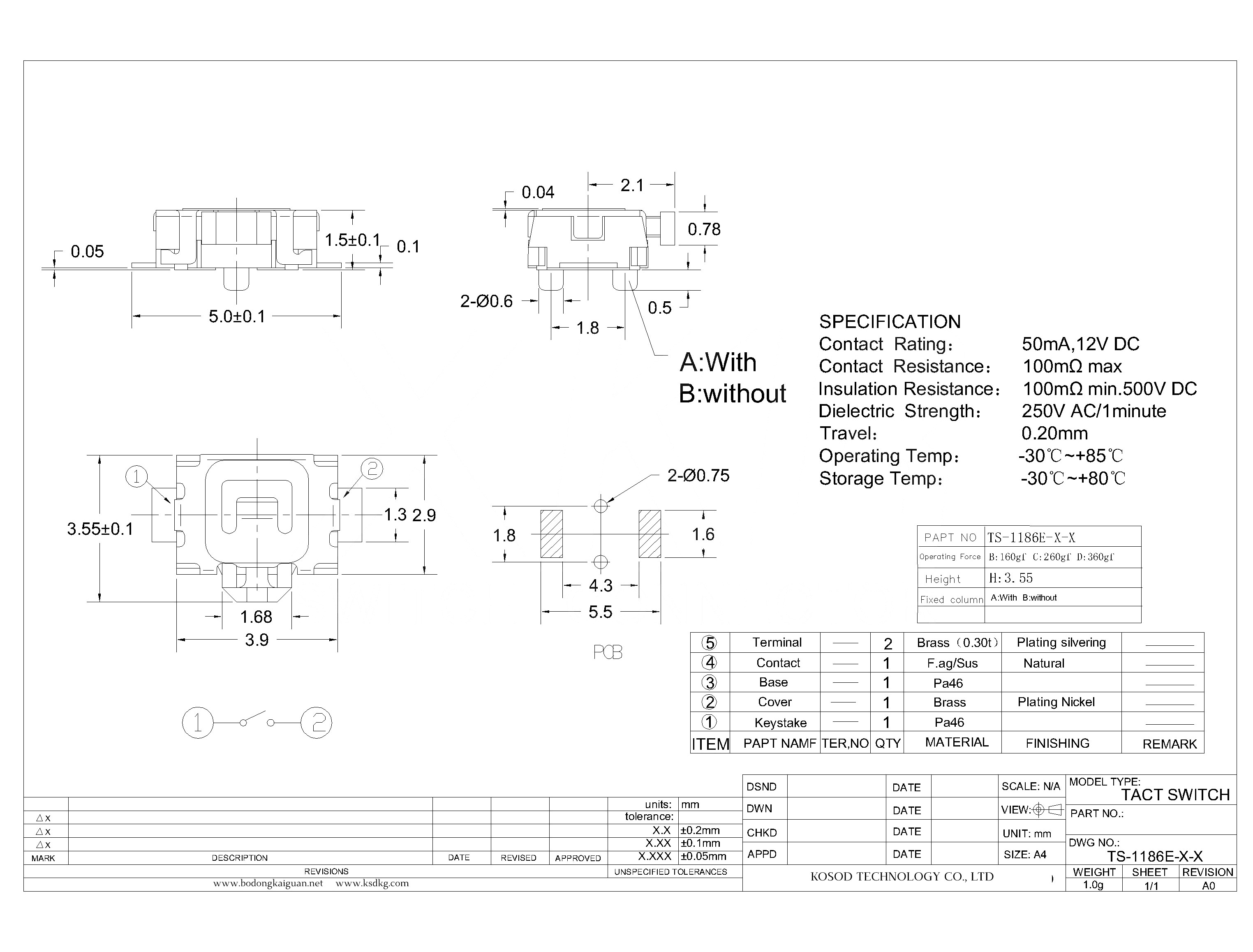 TS-1186E-X-X