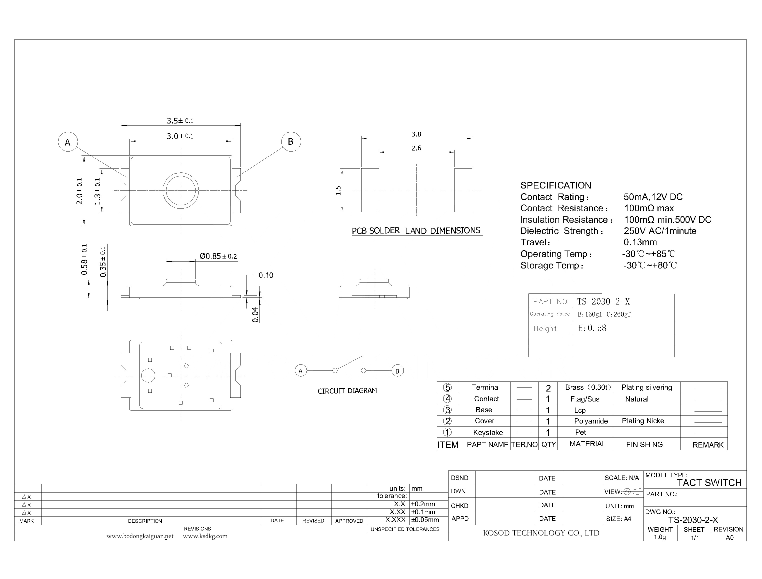 TS-2030-2-X